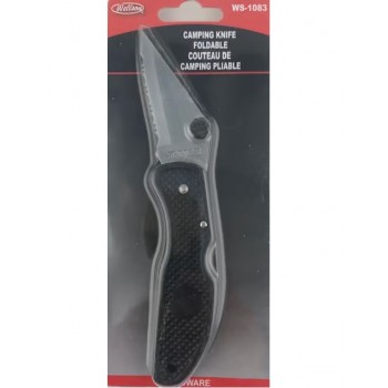 Wellson Couteau de camping pliable