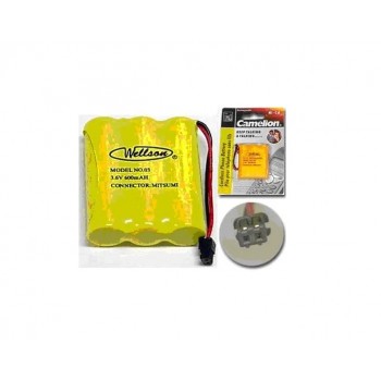 Wellson Piles rechargeables pour téléphone sans fil Style 03