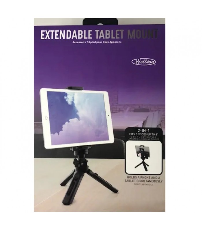 Wellson Extendable tablet and cellular mount