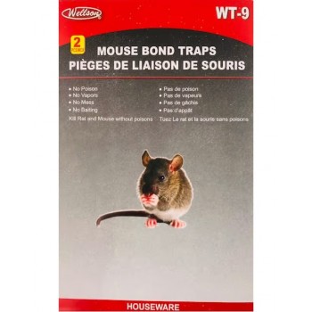 Wellson mouse bond traps - 2 pieces