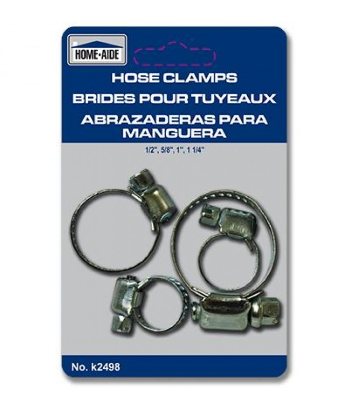 Wix Colliers de serrage pour tuyaux - Paquet de 4