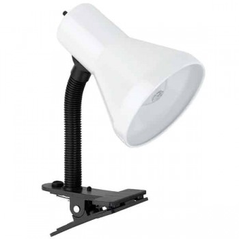 Xtricity Gooseneck Desk Lamp with Clip - White