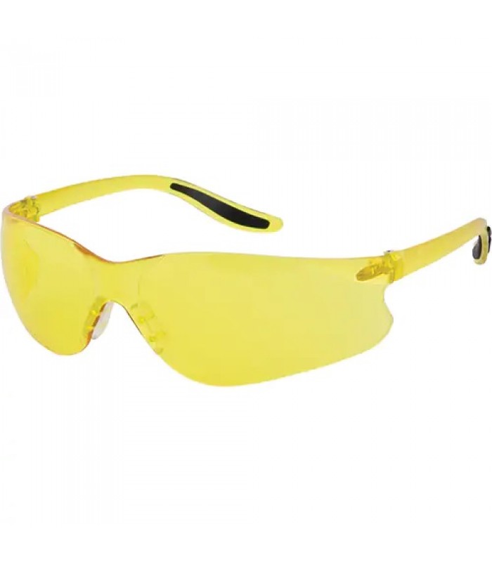 Z500 Series Safety Glasses, Amber Lens, Anti-Scratch Coating, CSA Z94.3