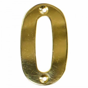 Numéro en bronze ( 0 )