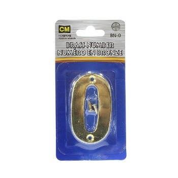 Numéro en bronze ( 0 )