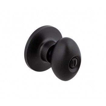 Eglinton Privacy Door Knob - Black Matte