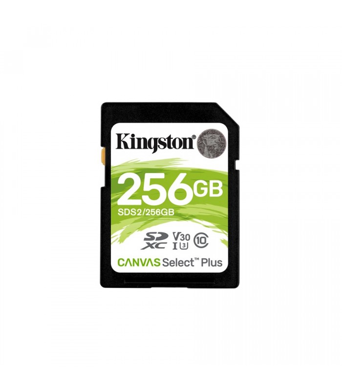 Kingston Canvas Select Plus 256GB SDHC Class 10 UHS-I Flash Card