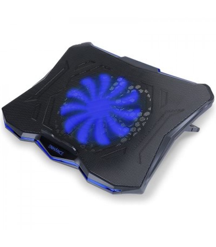 Enhance Cryogen 5 Laptop Cooling Stand LED - Blue