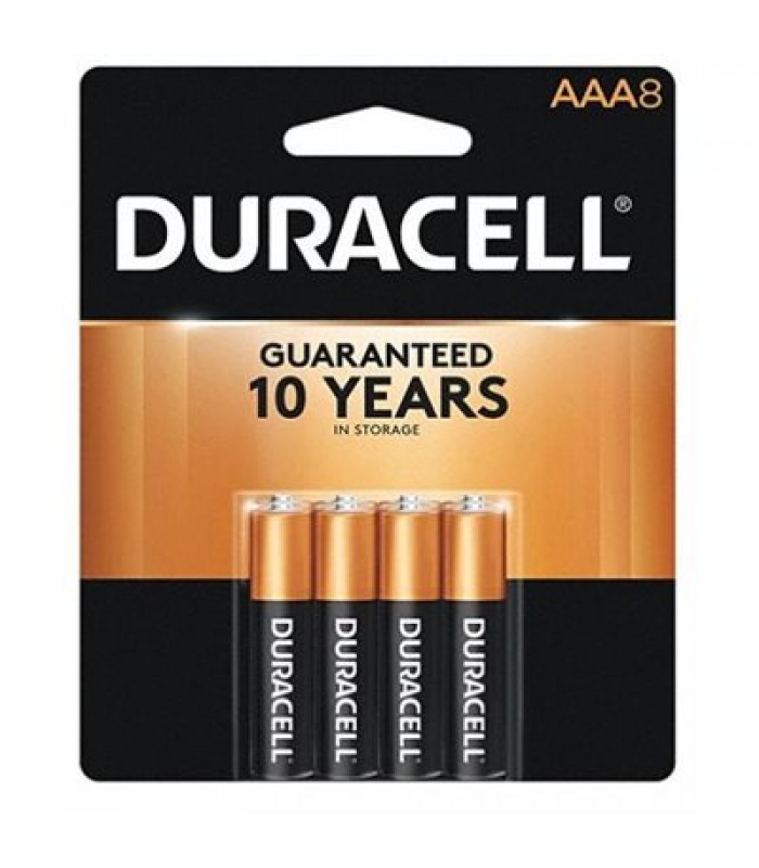 Piles Duracell AAA - Paquet de 8