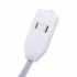 FlexiCord Extension Cord Indoor SPT-2 16/2 3-Tap White 3.6m/11.8ft