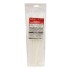 AddTools Attache autobloquante en nylon 12 po - Blanc - Paquet de 100