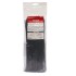 RedTools Attache autobloquante en nylon - 12 po. - Noir - Paquet de 100