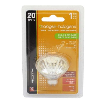 Xtricity Halogen Bulb MR16 - 12 V - 20 W - GU5.3 - Flood Light