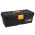 Stinson Plastic Toolbox Without Tray 12in Black/Orange