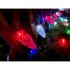 LightWay LED String Lights C9 Swirl 30 Red / Pure White 19.3 ft.