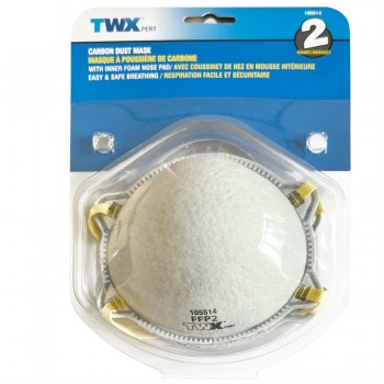 2 PC Dust Mask Carbonated