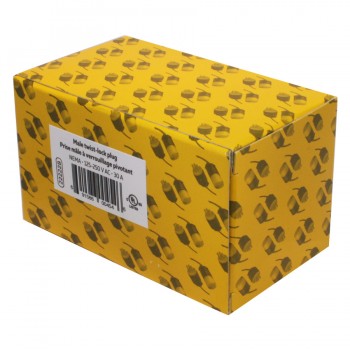 Fiche mâle Twist Lock NEMA L14-30P - 3 pôles - 4 fils - 125/250 V - 30 A