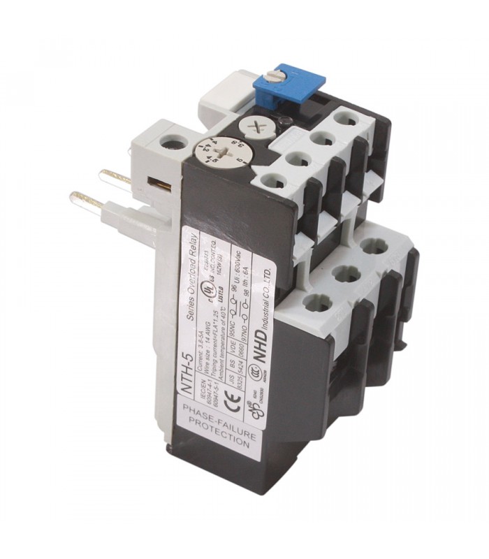 Relais de surcharge thermique 3.8-5 A pour contacteur C-09D/SMC-09