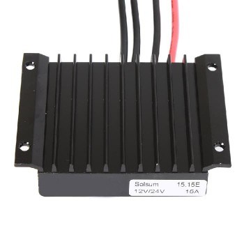 Contrôleur de charge pour panneau solaire - 12/24 V - 15 A