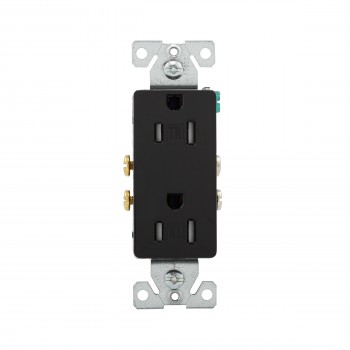 Interrupteur à bascule décoratif unipolaire Inviolable - Noir