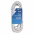 PureVolt Heavy Duty Extension Cord - 3C/14 AWG - Indoor/Outdoor - 125 V - 15 A - White - 7.6 m