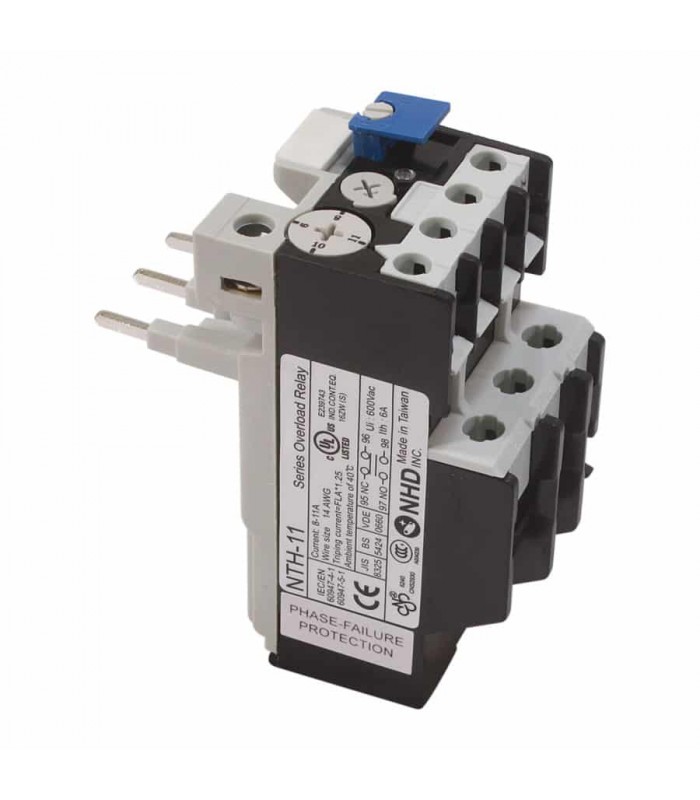 8-11 A Thermal Overload Relay for C-11D/SMC-09 Contactors