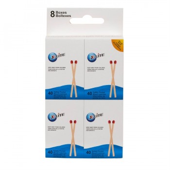 Wood Matches Pocket Size - Pack of 40