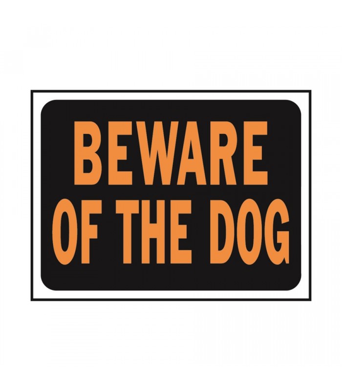 Enseigne Beware Of Dog