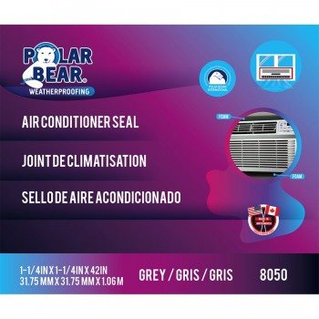 Polar Bear Air Conditioner Seal 42 in - Grey