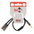 RedLink 3.5 mm Stereo Male to 2 Stereo Female Splitter - 30 cm