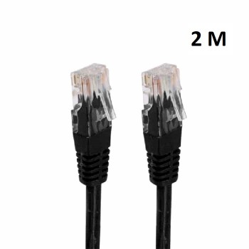 RedLink Network Cable - Category 6 - 23 AWG - Black - 2 m