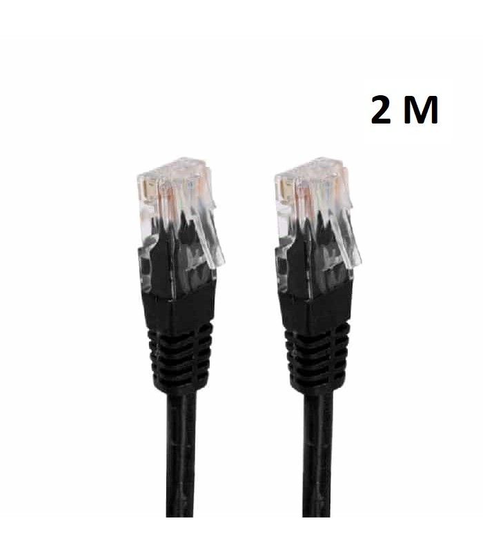 RedLink Network Cable - Category 6 - 23 AWG - Black - 2 m