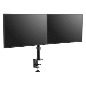 Brateck Double Desktop Stand for Monitors From 17 in to 32 in - 17.6 Kg