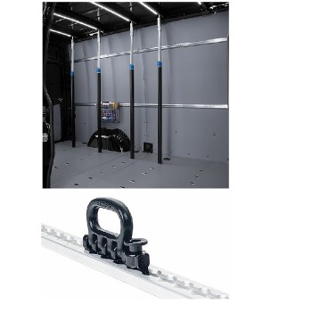 ADdTools Rail d'arrimage en aluminum - 1.22 m