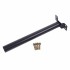 Solar Street Light Mounting Pole - 51 cm - Black