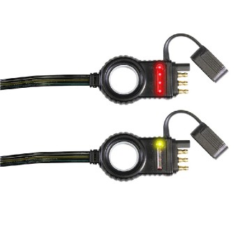 Feux arrières submersibles multifonction intelligents pour remorque de plus de 80" de largeur - Rouge