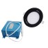 Ultra Slim Adjustable Dimmable Recessed LED Light with LED Driver - Black - 4 in. - 120 V - 10 W - 3000 K