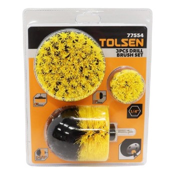 Drill Brush Set - 3/8 in. - 3 Pieces