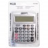 Calculatrice alimentation double grand écran