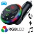 eLink RGB LED Wireless FM Transmitter and 3.1A Car Charger