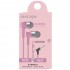 Escape Noise Reduction + Super Bass Hands Free Stereo Earphones, Pink