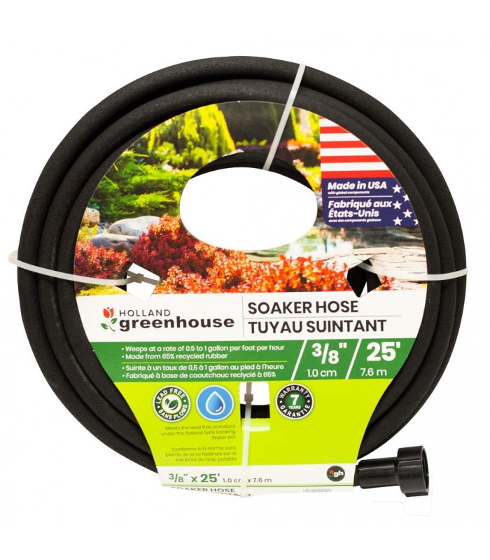 Holland Greenhouse Tuyau suintant - 3/8 po x 25 pi