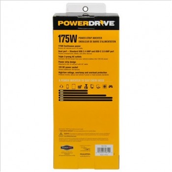 PowerDrive 175 Watt Power Strip Inverter