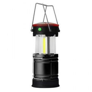 RCA Rechargeable SOS COB lantern with flashlight