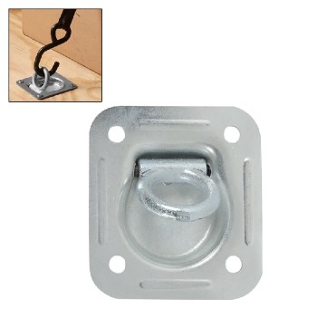 AddTools  Point d'ancrage pour montage en surface - Diamètre de l'anneau 10 mm - Capacité 1667 lbs