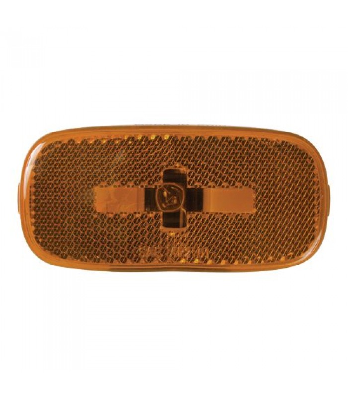 Amber Lens Reflector Clearance Marker Light