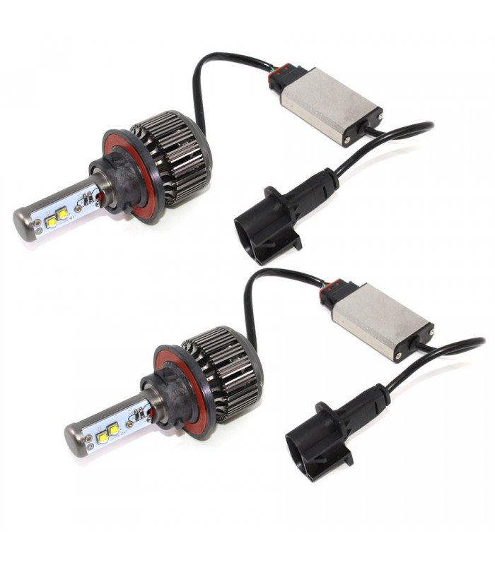 Ampoules DEL pour véhicules 40W 6000K 2000 lumens - Paquet de 2