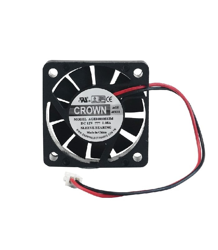 Axial Chassis Fan - 12 V DC - 40 mm x 40 mm x 10 mm