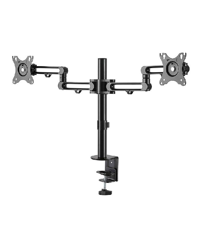 Brateck Double Desktop Stand for Monitors From 17 in to 32 in - 17.6 Kg