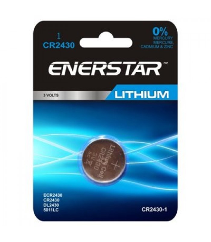 CR2430 LITHIUM 3V BATTERY 1PK